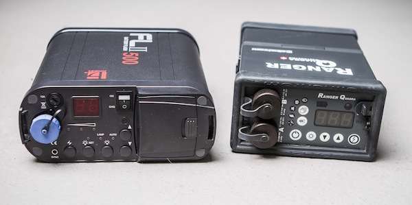TECHNIK: JINBEI FLII-500 VS. RANGER QUADRA 2 TECHNICAL Vergleich Fotos