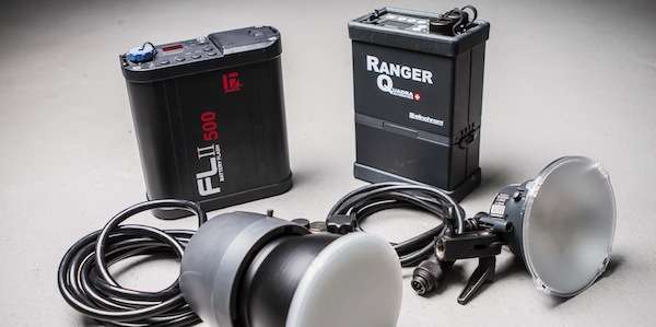 TECHNIK: JINBEI FLII-500 VS. RANGER QUADRA 9 TECHNICAL Vergleich Fotos