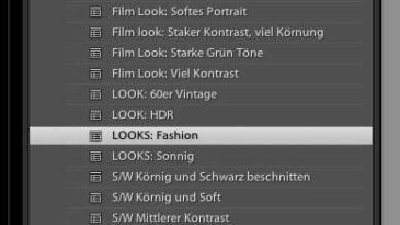 lightroom looks