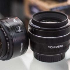 yongnuo 50mm 35mm lens objektiv linse festbrennweite yongnuo yn