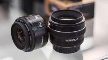 yongnuo 50mm 35mm lens objektiv linse festbrennweite yongnuo yn
