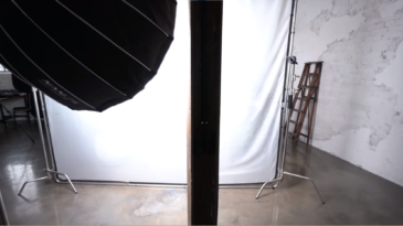 Softbox und großen Diffusor gleichzeitig nutzen?! Fotografieren mit 500W LED 7 Doppeldiffusion