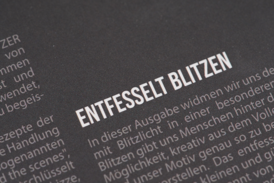 NEU IM STORE: #LICHTSETZER Nummer 4: Entfesselt Blitzen 2 #lichtsetzer